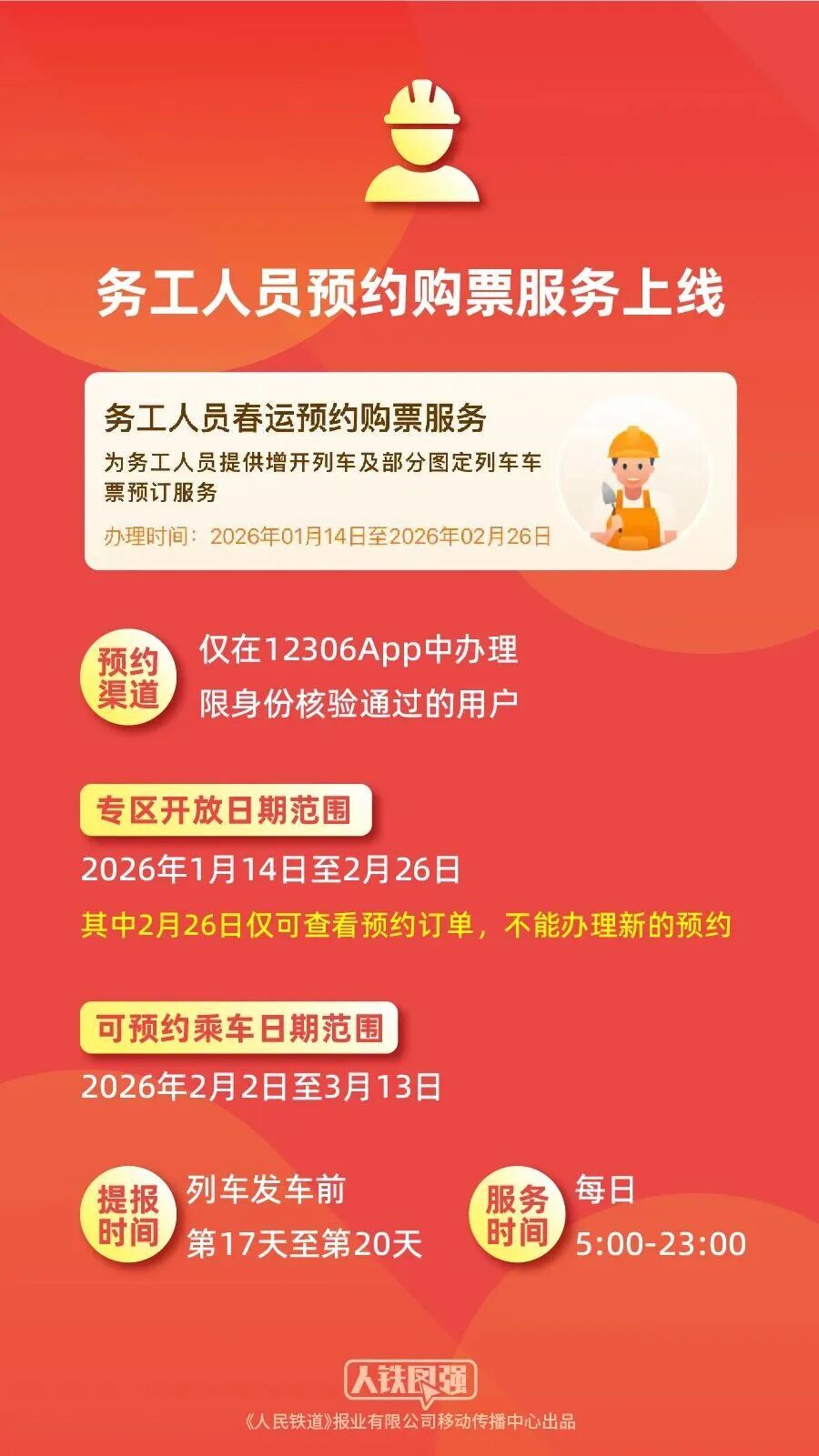 春节假期前夜火车票今日开抢 误购车票限时免费退等政策已推出 春节假期前夜火车票今日开抢 误购车票限时免费退等政策已推出